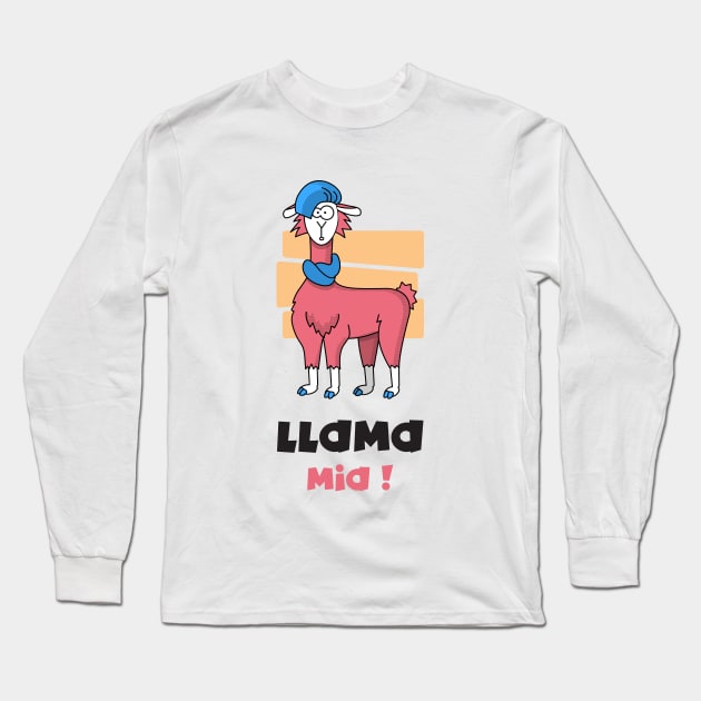 Llama mia Long Sleeve T-Shirt by Singing Donkey